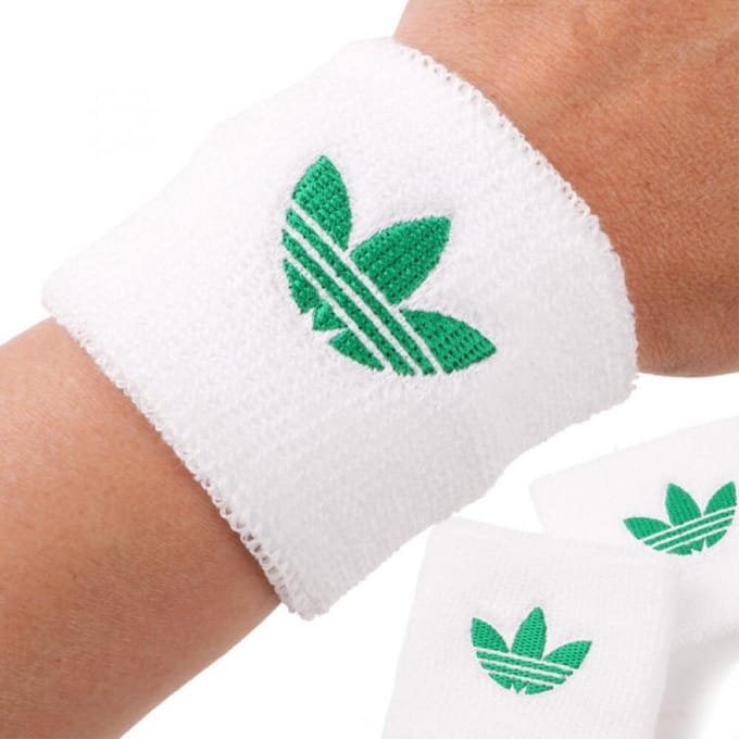 Adidas Originals Small Polsband Wit Man,Vrouw