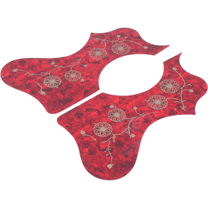 Lot de 2 plaques de protection en plastique pour guitare acoustique - Accessoire de remplacement