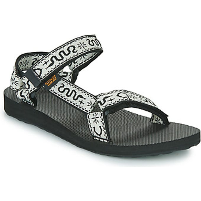 Teva W Original Universal Dames Sandalen - Wit/Zwart - Maat 38