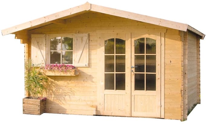 Solid Superia Morzine Tuinhuis - Vurenhout - Geïmpregneerd - 388x328x241,6cm