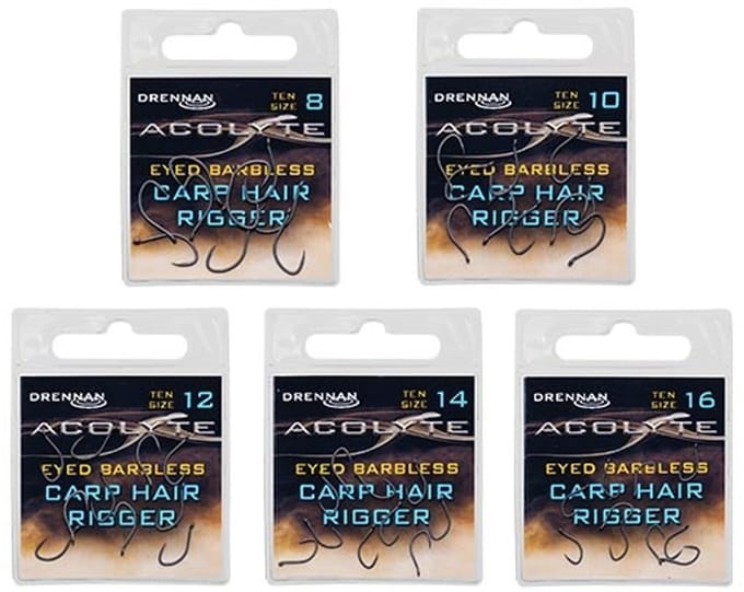 Drennan Acolyte Carp Hair Rigger - Maat : 8