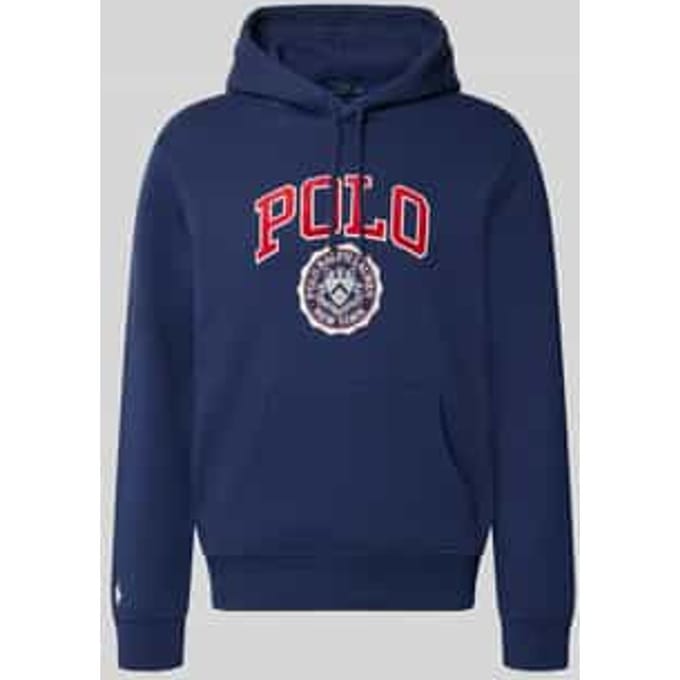relaxed fit hoodie van katoenmix