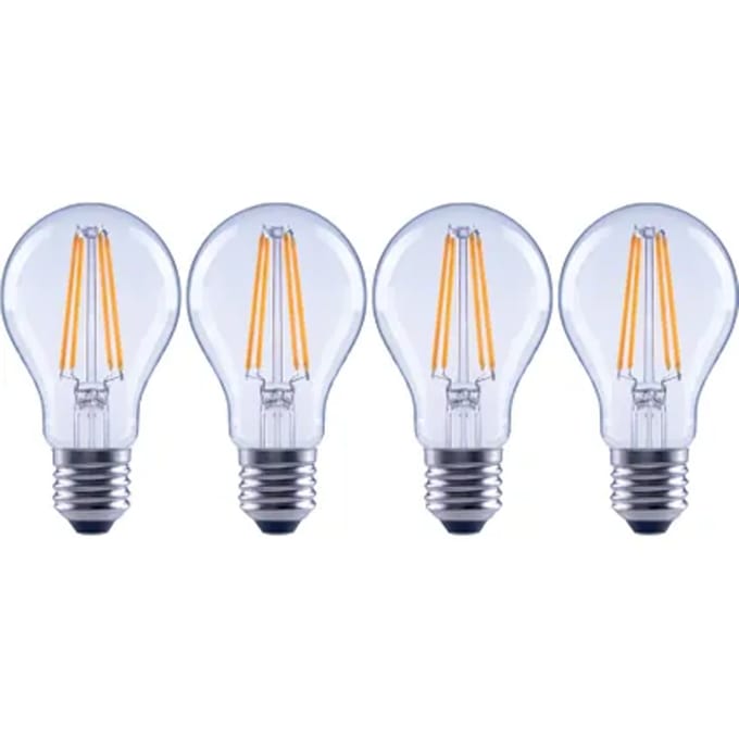 Sencys Ledfilamentlamp Peertje - D6cm - Warm Wit - E27 - 5,9w - 4 Stuks