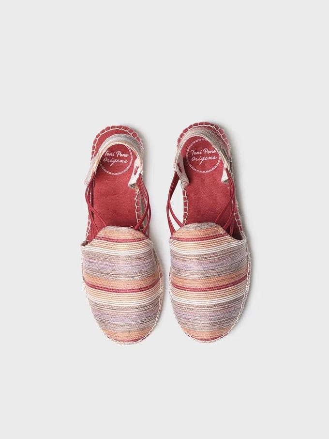 Espadrilles met elastische bandjes | NOA-HV