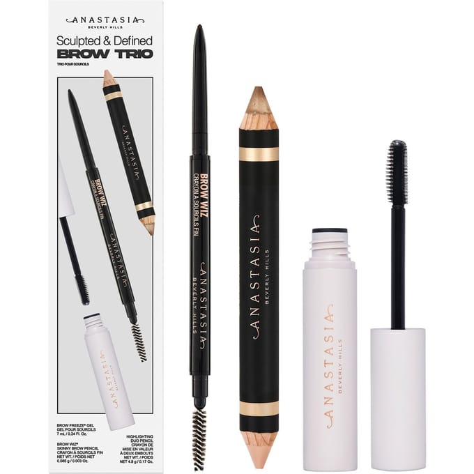 Anastasia Beverly Hills Sculpted & Defined Brow Trio (Various Shades) - Dark Brown