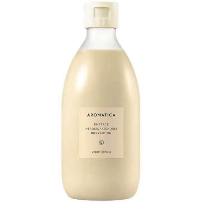 Aromatica, Embrace Body Lotion, Neroli & Patchouli, 10.1 fl oz (300 ml) beige