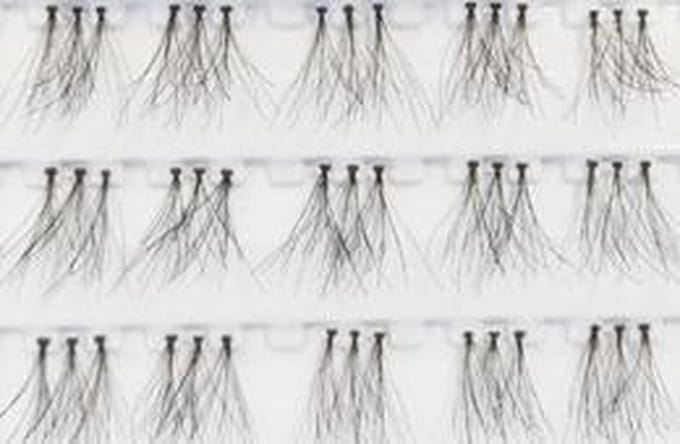 Grimas - Wimperstukjes - 81 stuks - zwart - 520