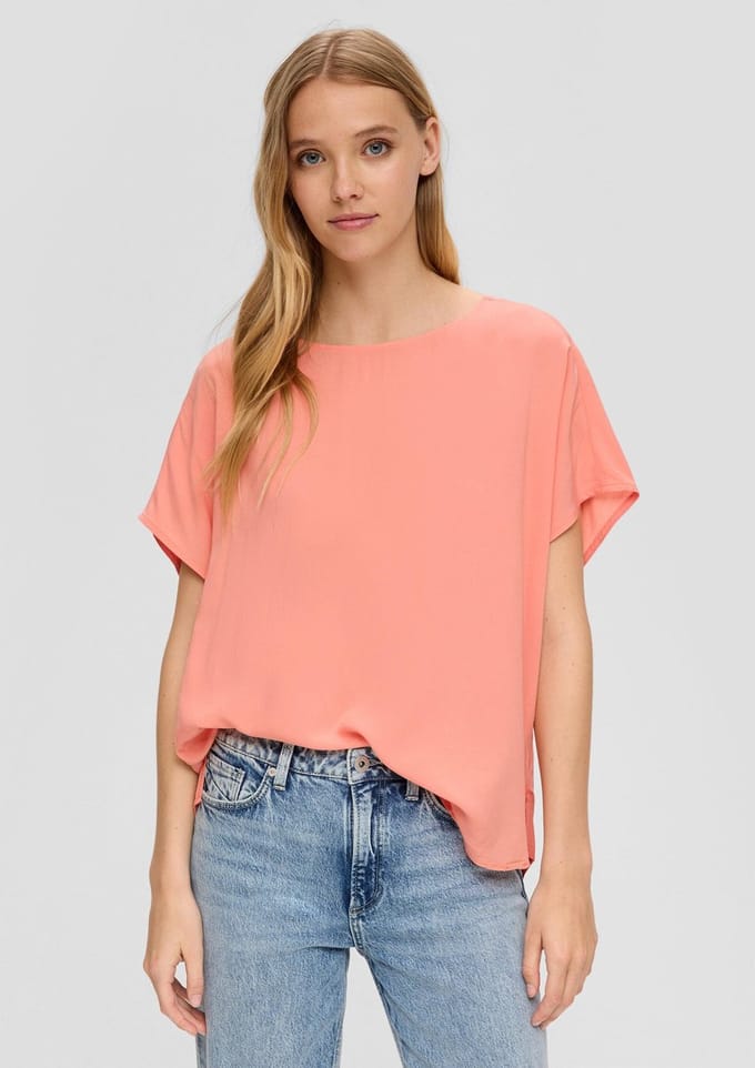 Oversize Viscose Blouse Dames QS