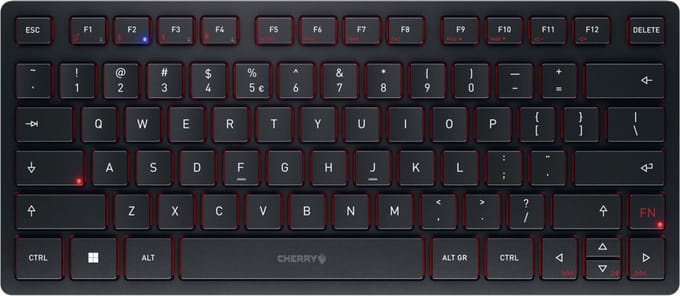 CHERRY KW 9200 MINI Zwart