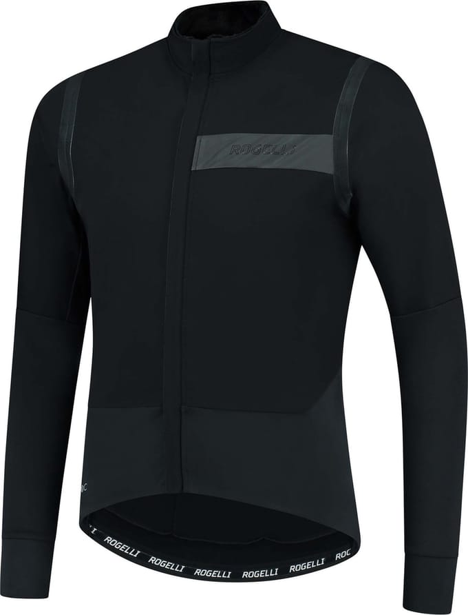 Rogelli Infinite Fietsjack Winter - Heren - Zwart, Reflectief - Maat M