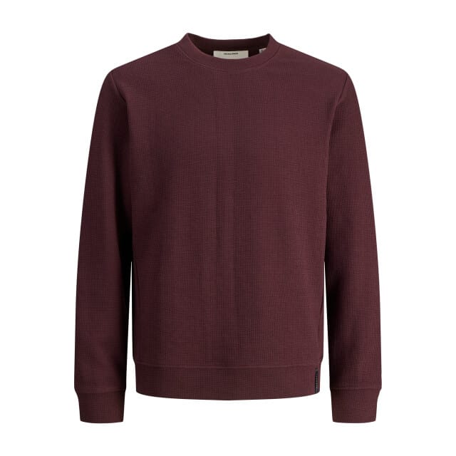 JACK & JONES - JCOFUSION WAFFLE BRAND SWEAT CREW NECK Heren Trui