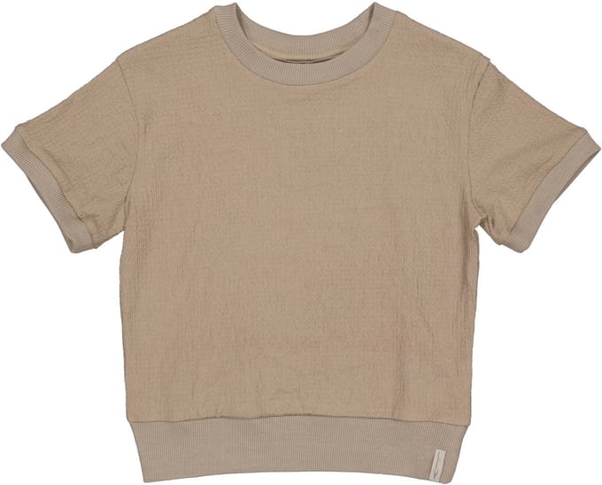 Levv - Bianca Meisjes Shirt - Dark Taupe - Maat 122