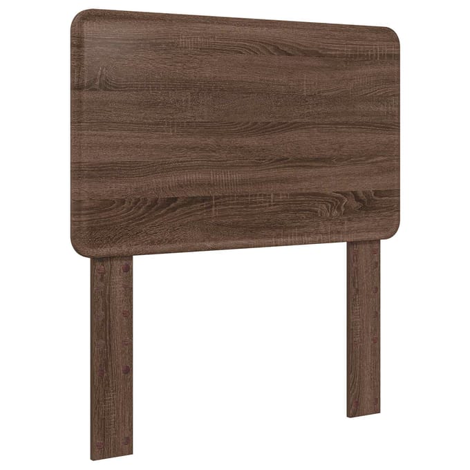 vidaXL Hoofdbord Bruin Eiken Bewerkt hout