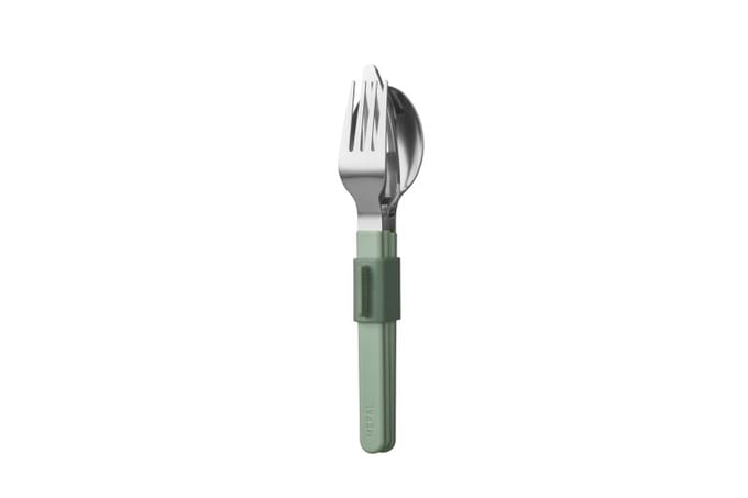Mepal Bestekset Silueta 3-delig - Nordic sage - campingservies - buitenservies