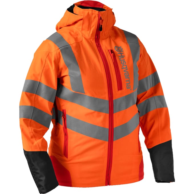 Rain jacket s vent high-viz w,