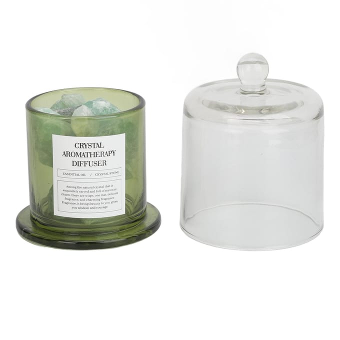 2 pièces Diffuseur d'Huile Essentielle en Pierre Cadeau 20ml Diffuseur d'Arôme Décoratif en Pierre sans Flamme Cadeau white