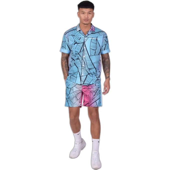 Korte broek met tropische print Project X Paris