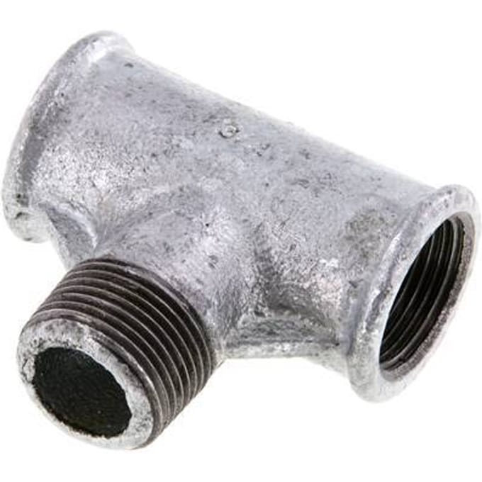 T-koppeling R3/4" Buitendraad x Rp3/4" Binnendraad 25bar (351.25psi)