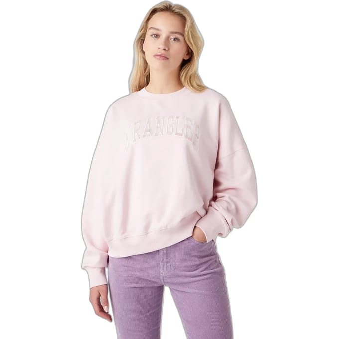 Dames sweatshirt Wrangler Relaxed