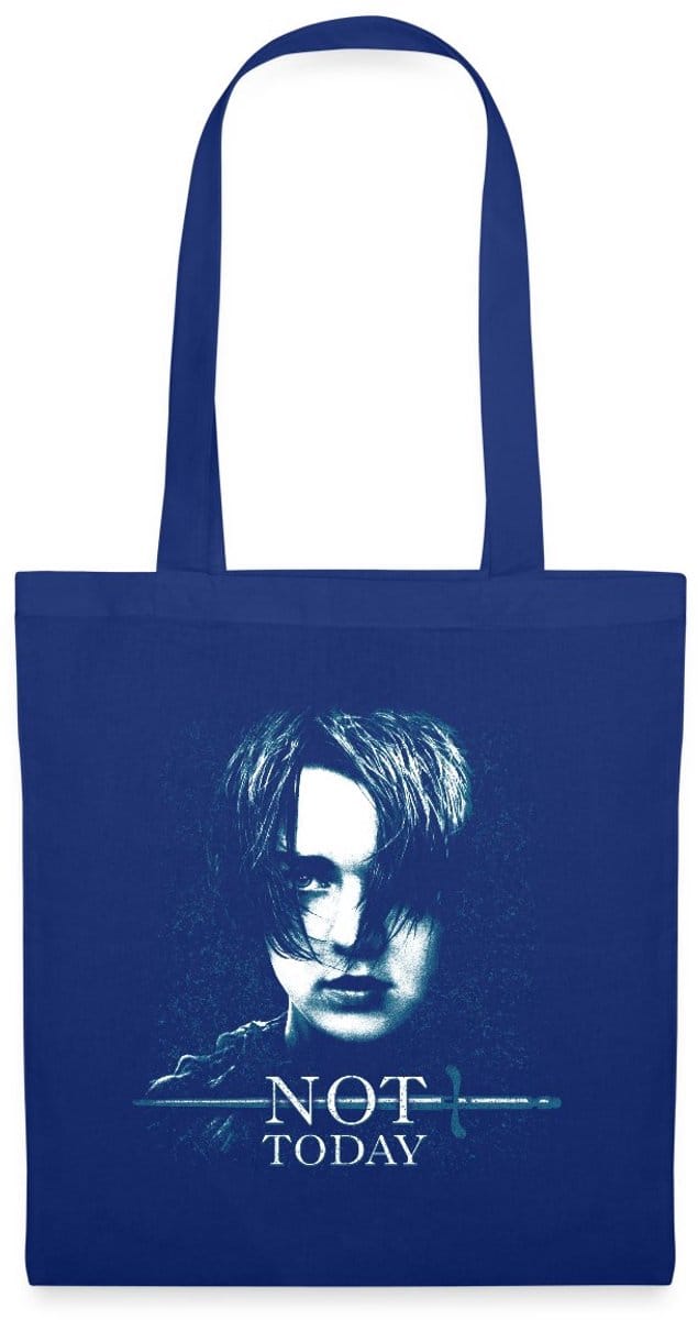 Game Of Thrones Arya Stark Not Today Citaat Tas Van Stof Schoudertas