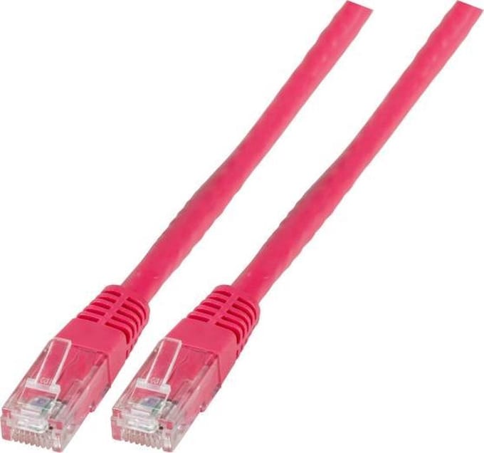 Techtube Pro - Internetkabel UTP CAT6 - roze - 30 meter