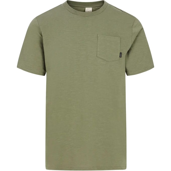 Protest PRTCruz – T shirt Heren – Korte mouwen – Ronde hals – Wit
