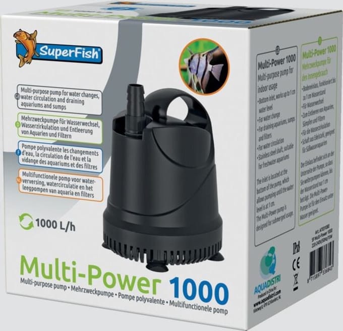 Superfish Multi Power 2500 - Dompelpomp Aquarium