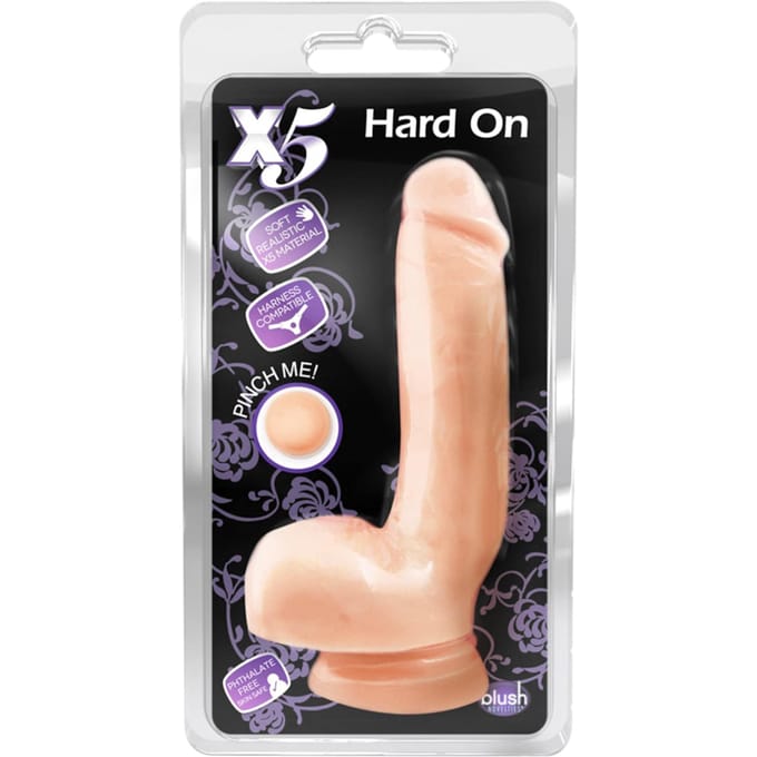 X5 Hard On Realistische Dildo 22cm (beige)