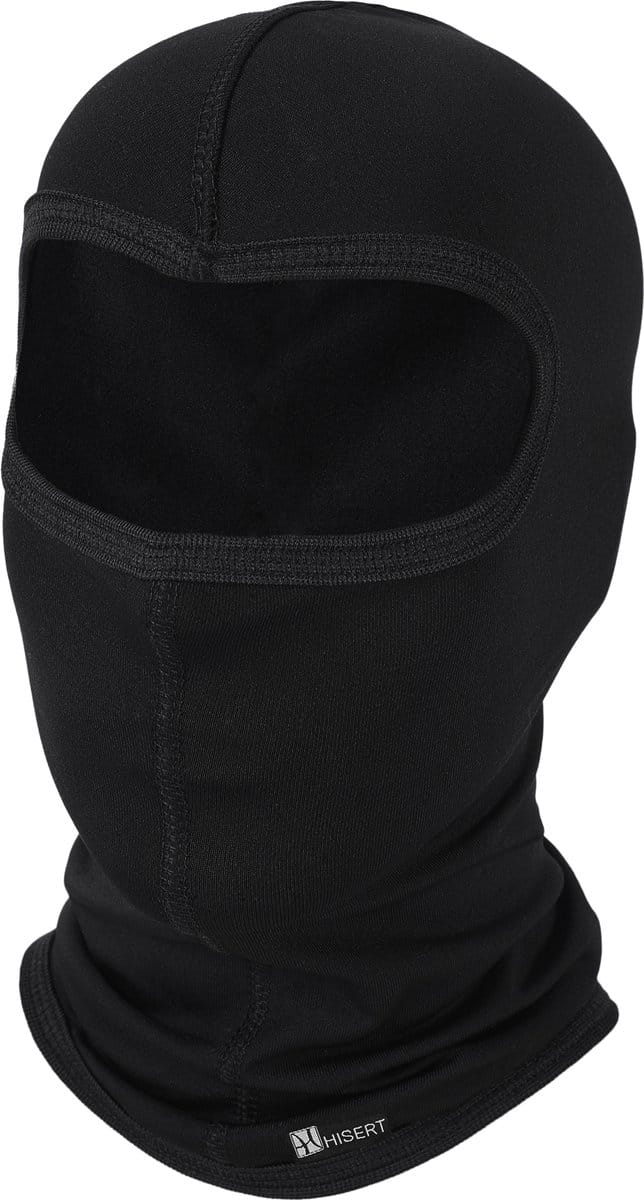 Hisert Balaclava Helmmuts - Winter Muts Face Mask - Polyester - HR-11 - Zwart - Eén maat
