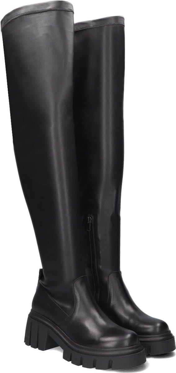 Notre-V 297009 Hoge laarzen - Dames - Zwart - Maat 40
