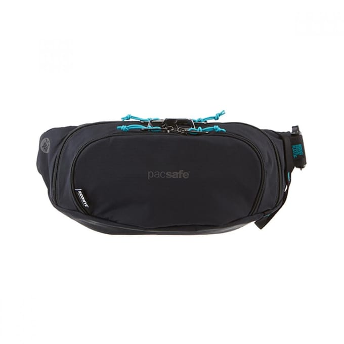 pacsafe Gordeltas Pacsafe Eco ECONYL® Waistpack Black Zwart