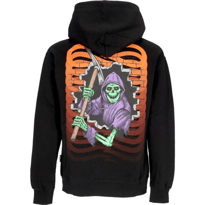 Ribs Bones Hoodie Herenhoodie Zwart