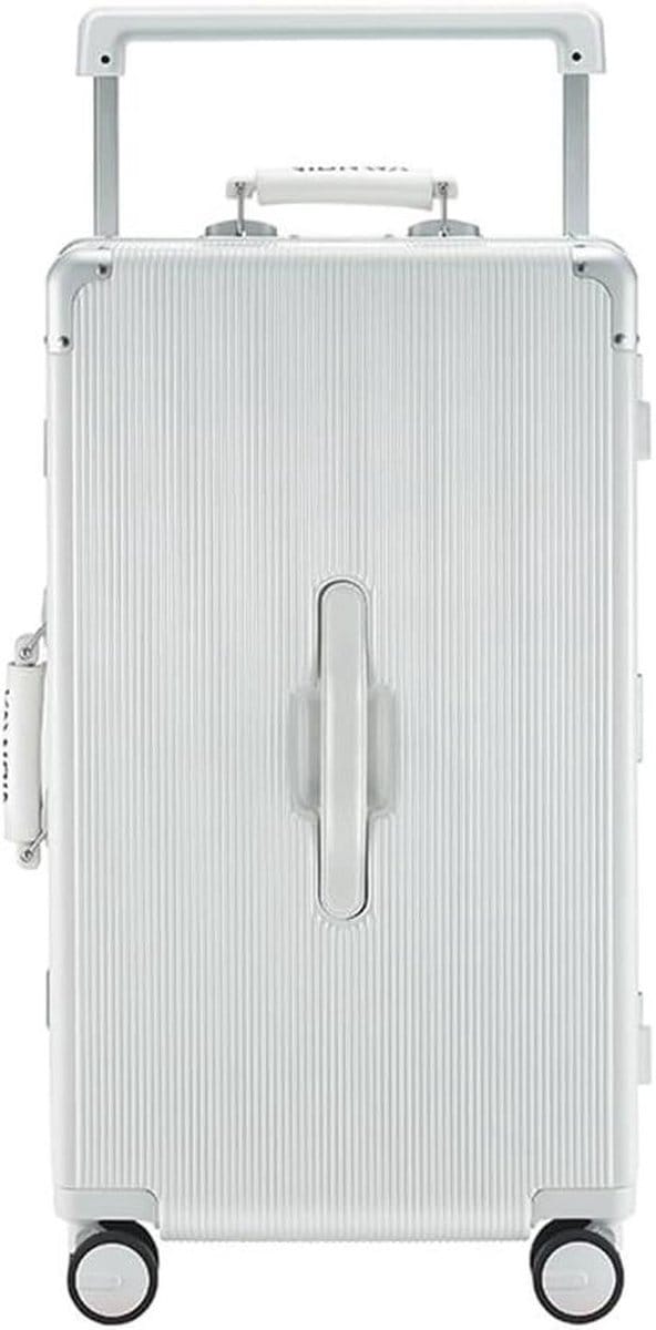 Reiskoffer - Bagage Trolley - Ruim Reizen - Waterdicht Ontwerp - 26 inch - Wit