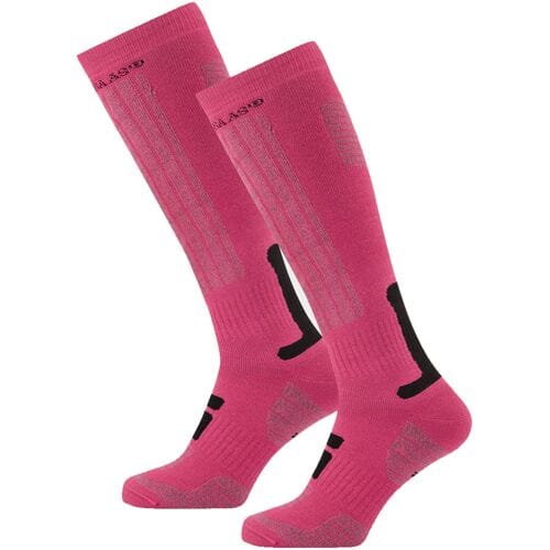 Poederbaas Skisokken 2-pack Pink-39/42
