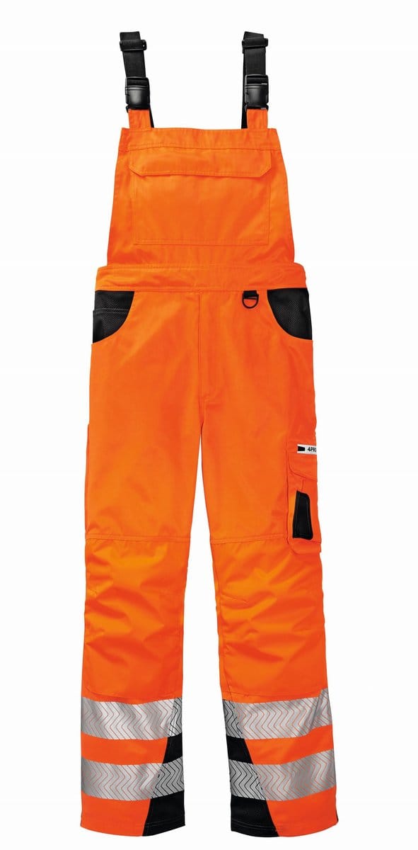 4PROTECT Signaalbroek Alabama feloranje/grijs