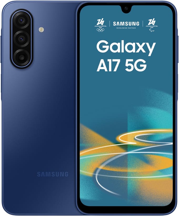 Samsung Galaxy A17 5G 4/128Go Bleu Double SIM Android 15