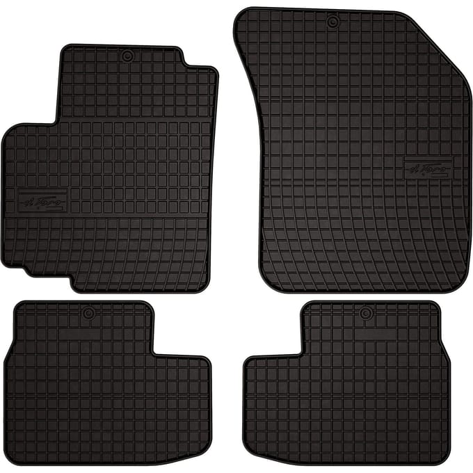 Wielganizator SolidPRO Serie - Rubber Automatten - Zwart - Suzuki Splash 2008-2014 - Perfecte Pasvorm