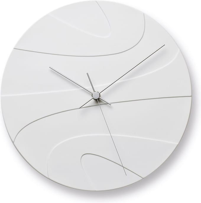 Lemnos Ceramic Jupiter Wandklok Wit