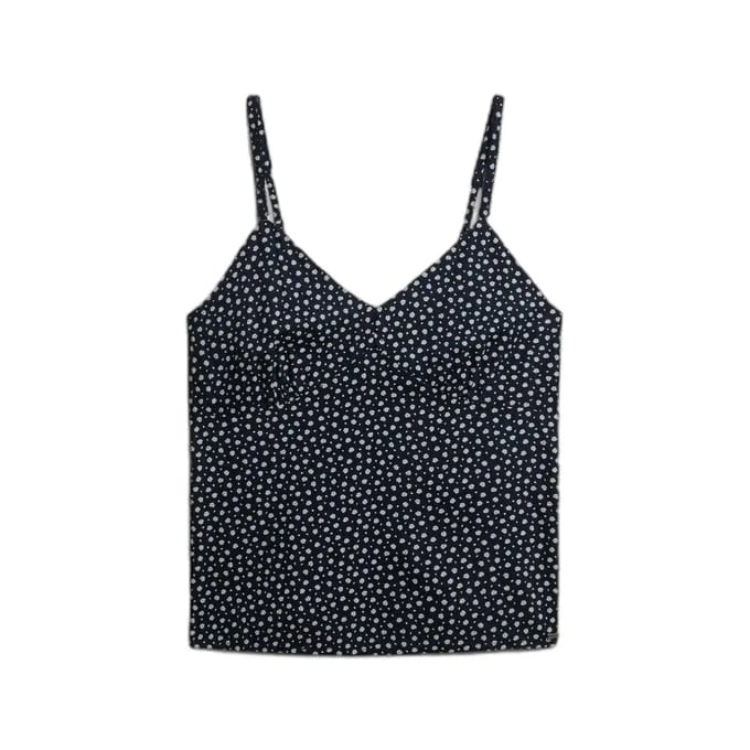 Katoenen dames tanktop Superdry