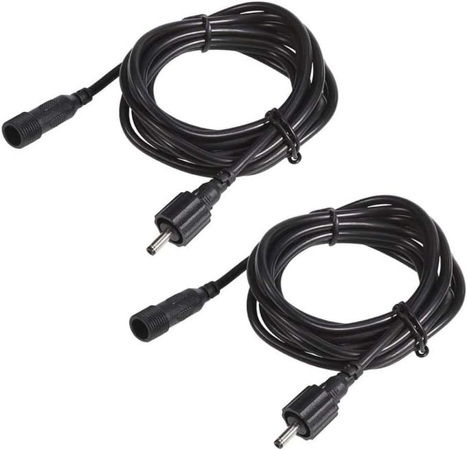 Verlengkabel Set van 2 voor LED Tuinverlichting - 2 meter Waterdicht