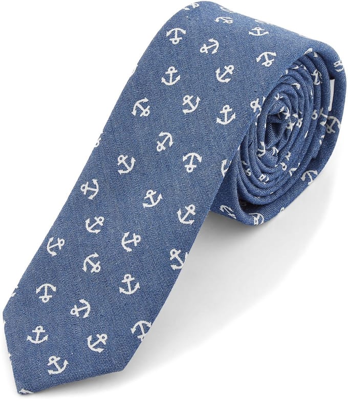 Blauwe Anker Stropdas