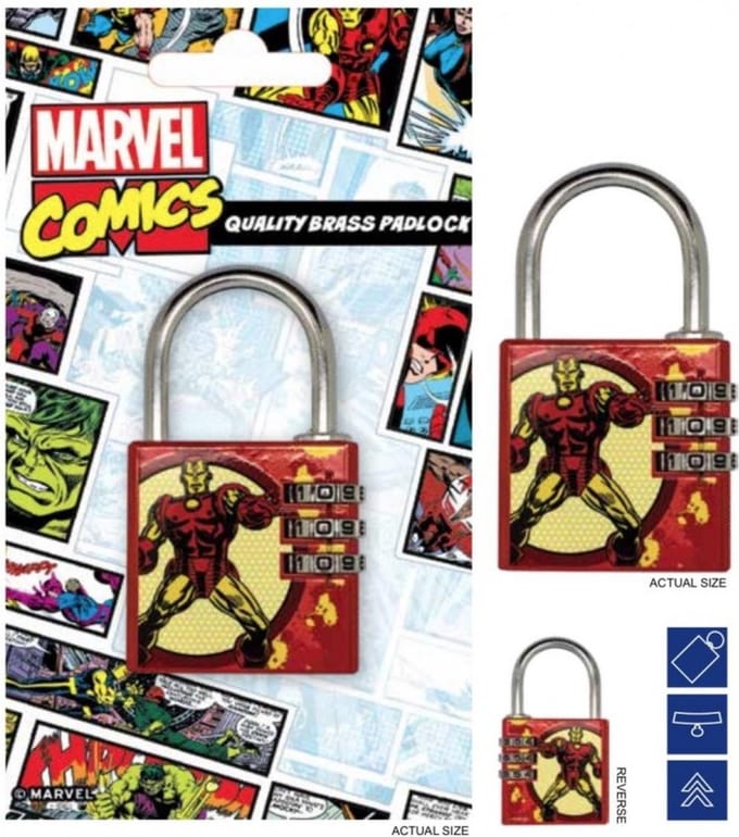MARVEL - Hangslot let code - Iron Man