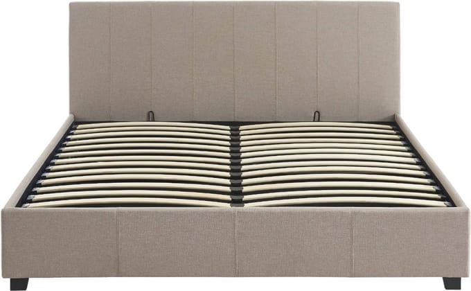 sweeek - Bed met lattenbodem en hoofdeinde, b211 x d168 x h86cm