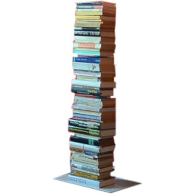 Radius - Booksbaum enkel boekenrek - wit - Hoogte 90,5 cm