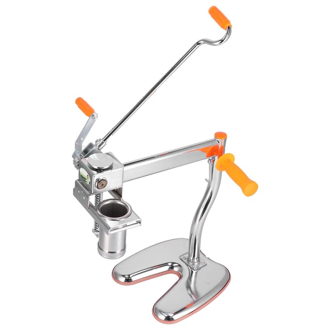 Huishoudelijke Handmatige Noodle Maker Roestvrij Staal Pasta Pers Maakmachine met 7 Noodle Vormen Keuken gray