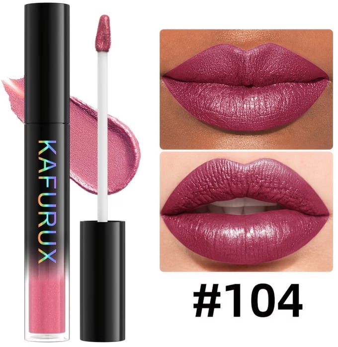 Pearly Lip Gloss Mauve Roze – Langhoudende Shimmer Lipgloss met Parelmoerglans – Waterproof Lipgloss
