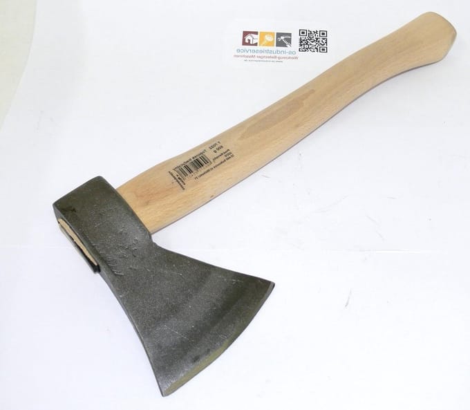800 g Juco bijl - 33002 met houten handvat