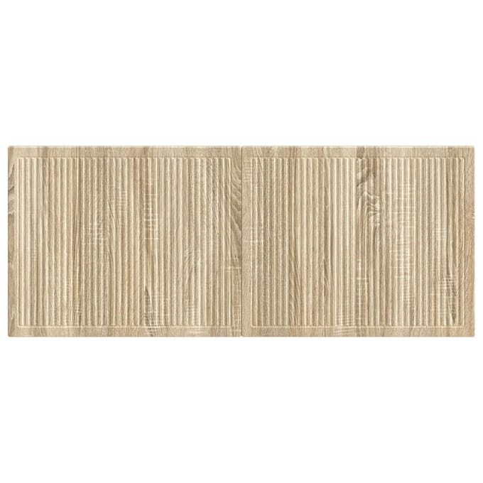 vidaXL - Wandgemonteerd - Hoofdbord - EDE - Sonoma - Eiken - Bewerkt - hout