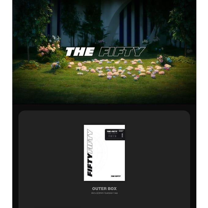FIFTY FIFTY - 1e EP [THE FIFTY] black