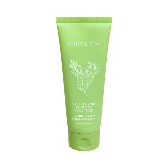 Mary & May Mary &amp; May Houttuynia Cordata + Tea Tree Cleansing Foam 150 ml